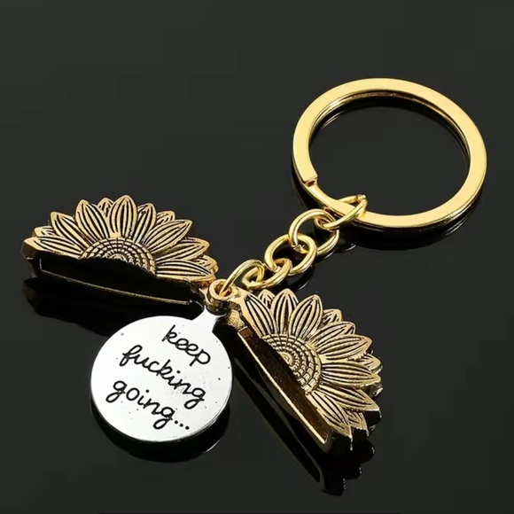 Keep F*cking Going Keychain - Picture 2 of 2